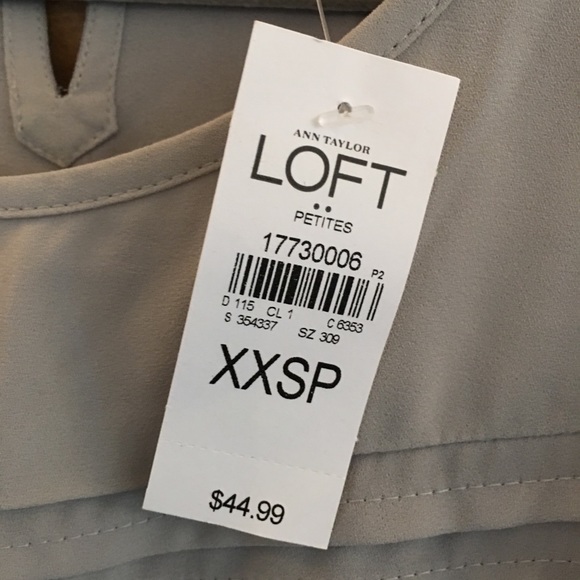 Ann Taylor Loft Petitie Dressy Tank-NWT - Picture 2 of 4